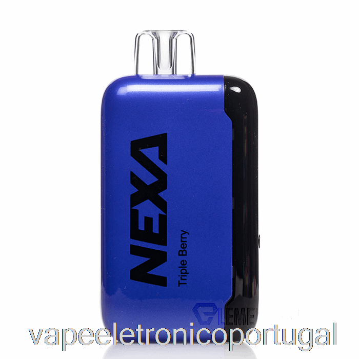 Vape Eletrônico Nexa N20000 Descartável Triple Berry